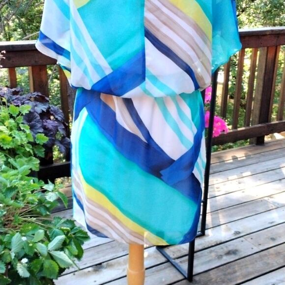 S.L.Fashions Sheer Dress - Picture 7 of 15